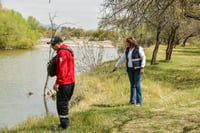 Recorrido por los diversos parajes del río Nazas. (DIANA GONZÁLEZ)