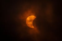 El viento ayudó y el espectáculo, apodado el Gran Eclipse Americano, no decepcionó.