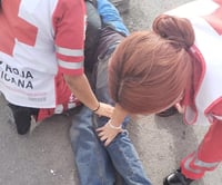 Accidentes viales Ciclista resulta lesionado tras accidente vial en Gómez Palacio