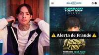 Natanael Cano Alertan por fraude en venta de boletos para Natanael Cano en Torreón