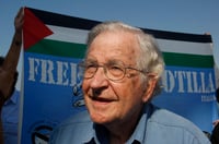 El lingüista estadounidense de origen judío Noam Chomsky. (AP)