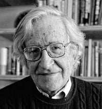 Noam Chomsky. (ESPECIAL)