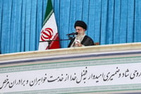 El líder supremo de Irán, Ayatollah Ali Khamenei. (ARCHIVO)
