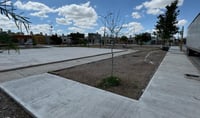 Imagen Construyen dos parques en colonia Loma Real, al oriente de Torreón