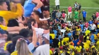 Imagen Se arma riña entre jugadores de Uruguay y la hinchada de Colombia tras derrota en Copa América 2024