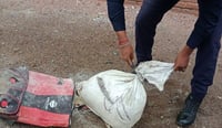 Imagen Reportan maleta abandonada de la que escurría sangre