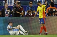 Imagen Messi abandona la final de la Copa América