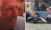 Imagen Padre de Max Verstappen 'se ríe' del accidente de Checo Pérez