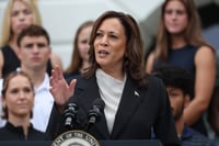 La vicepresidenta Kamala Harris. (EFE)