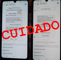 Imagen Siguen el 'bombardeo' de mensajes fraudulentos a los beneficiarios de Bienestar; llaman a no caer
