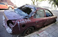 Los autos chatarra representan contaminación ambiental. (EL SIGLO DE TORREÓN)