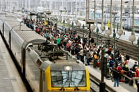 Líneas de tren de alta velocidad en Francia. (EFE)