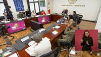 Reunión del Gabinete de Seguridad. (ARCHIVO)