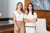 Imagen Paulina y Alejandra, fomentan buenos hábitos alimenticios