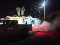 Imagen Acuden a fumigar contra el dengue en ejido San Pablo