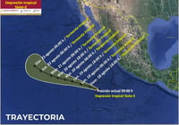 Depresión tropical Siete-E. (ESPECIAL)