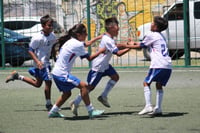 En ambas categorías, el conjunto representativo de la colonia La Concha se consagró campeón en la cancha 4 de la Línea Verde. (Cortesía)