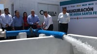 Imagen Entregan gobernador y alcalde pozo de agua, abastecerá a 21 mil habitantes