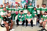 Los representantes mexicanos en varios deportes junto a sus entrenadores y delegados, aspirar a cosechar una gran
cantidad de medallas en la capital francesa, para superar lo de hace tres años en Tokio 2020. (CONADE)