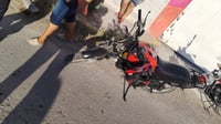 Imagen Motociclista arrolla a mujer en la colonia Parque Hundido de Gómez Palacio