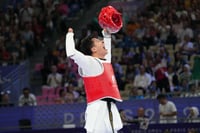 Imagen Mexicano Luis Mario Nájera gana plata en para taekwondo tras disputar la final contra Usbekistan