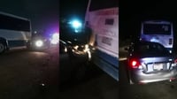 Imagen Autobús realiza una maniobra de reversa y provoca accidente en Gómez Palacio