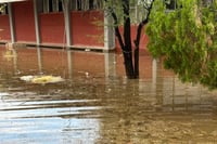 Acumulación de agua. (MARY VÁZQUEZ)