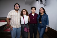 Manuel Carrillo, Salma Hernández, Aitana Muñoz y Priscilla Allen (EL SIGLO DE TORREÓN / ENRIQUE CASTRUITA)