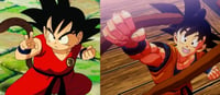 Goku de Dragon Ball. 