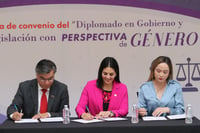 Imagen Congreso del Estado e IBERO Torreón firman convenio para “Diplomado en Gobierno y Legislación con Perspectiva de Género”