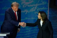 Imagen Kamala Harris, más firme que Biden, presiona a Donald Trump en debate