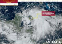 Imagen Alertan en Yucatán por tormenta tropical Helene