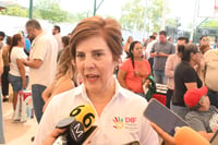 La presidenta honoraria del DIF, la señora Selina Bremer de Cepeda. (EL SIGLO DE TORREÓN)