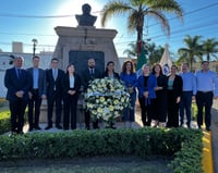 El presidente del Comité Directivo Estatal del PAN en Durango, Mario Salazar Madera. (DIANA GONZÁLEZ) 