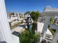 Imagen Ciudad Lerdo se prepara para el Día de Muertos con labores intensivas en el Panteón Municipal