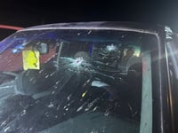 Imagen Balean a coahuilenses en la carretera Monterrey-Monclova 