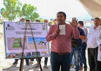 Imagen Autoridades supervisan obras de movilidad y el Polideportivo de Lerdo