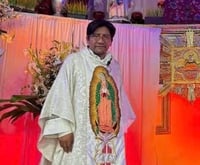 El sacerdote Marcelo Pérez Pérez. (ESPECIAL)