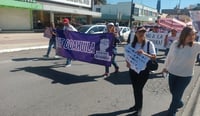 Imagen Marchan trabajadores del Poder Judicial Federal de Saltillo previo a reanudación de labores