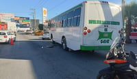 Imagen Mujer de la tercera edad atropellada por camión podría perder ambas piernas