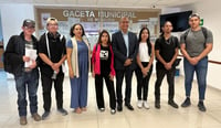 Imagen Estudiantes de Derecho visitan Palacio Municipal de Monclova