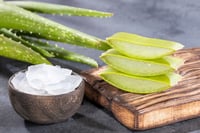 El aloe vera es un potente antiinflamatorio y analgésico gracias a compuestos como la aloína y la emodina.