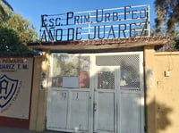 Los hechos se registraron alrededor de las 10:30 horas de la mañana de ayer martes 12 de noviembre, en las instalaciones de la escuela primaria ‘Año de Juárez’. (EL SIGLO DE TORREÓN)