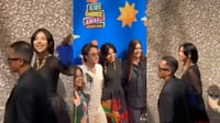 Imagen Ángela Aguilar evita a la prensa y enfrenta abucheos en los Kids Choice Awards 2024 | Video