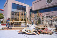 Instalación del nacimiento en Gómez Palacio (EL SIGLO DE TORREÓN)