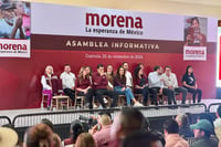 Imagen Líderes de Morena llaman a afiliarse y 'pintar' a Coahuila de guinda