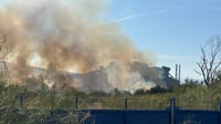 Imagen Incendio en planta petroquímica cerrada de Monclova