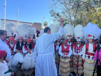 Imagen Con la bendición de las danzas inician peregrinaciones a la Virgen de Guadalupe en Gómez Palacio