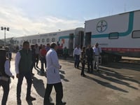 Imagen Arrancan servicios médicos gratuitos del Dr. Vagón, El Tren de la Salud en Torreón