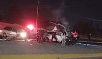 Imagen 3 muertos y 4 lesionados dejó fuerte accidente en Saltillo